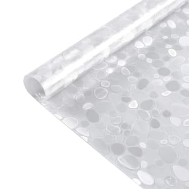Privacy Window Film Frosted Dot Mønster Hvid 200x30 cm