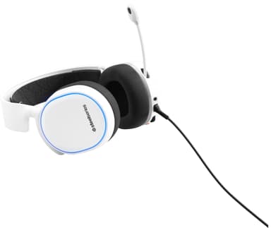 SteelSeries Arctis 5 2019 edition gaming headset - hvid
