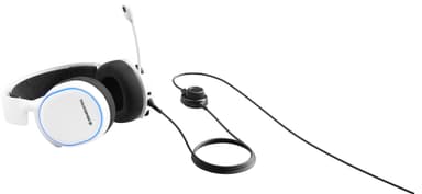 SteelSeries Arctis 5 2019 edition gaming headset - hvid