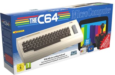 The C64 fuldstørrelses retro-spilkonsol