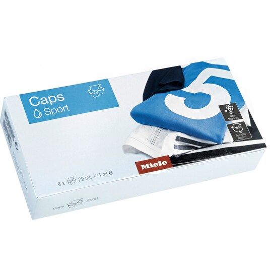 Miele Caps Sport vaskemiddel 12014100 (6-pak)
