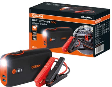 Osram BATTERYstart 300 jumpstartersæt til bil 6120045