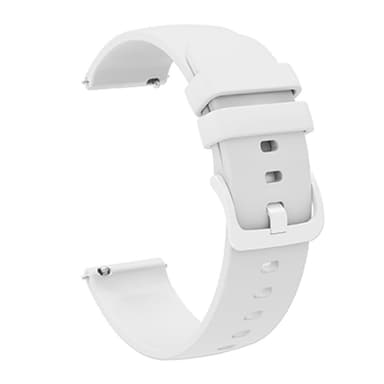 SKALO Silikonearmbånd til Amazfit GTS 3 - Hvid