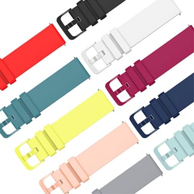 SKALO Silikonearmbånd til Samsung Watch 4 40mm - Mørkeblå