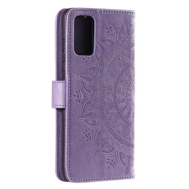 SKALO Samsung A52/A52s Mandala Flip Cover - Lilla