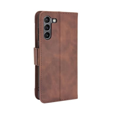 SKALO Samsung S21 FE 6-RUM Pungetaske - Brun