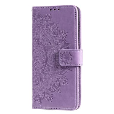 SKALO Samsung A52/A52s Mandala Flip Cover - Lilla
