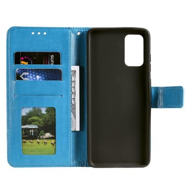 SKALO Samsung A52/A52s Mandala Flip Cover - Blå
