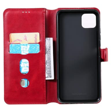 SKALO Samsung A22 5G Classic Pungetui - Rød