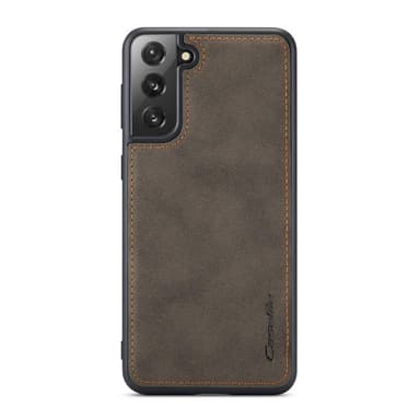 CaseMe Samsung S21 FE CaseMe Big Wallet 2in1 Magnet Pungetui - Brun