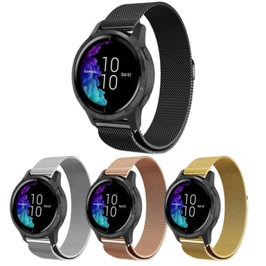 SKALO Milanese Loop til Garmin Venu 2S - Rosa guld