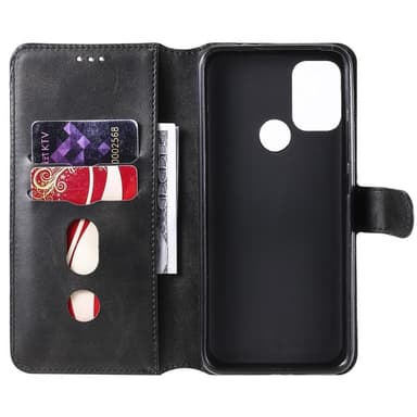 SKALO Moto G20/G30 Classic Pungetui - Sort