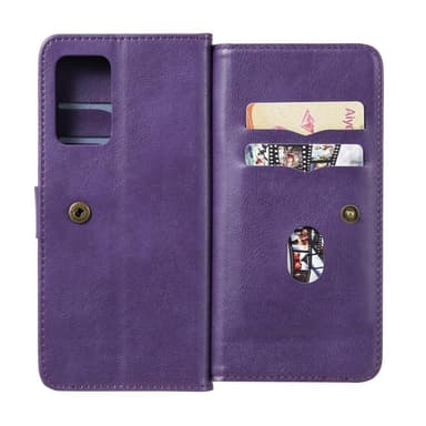 SKALO Samsung A52/A52s 10-RUM Flip Cover - Lilla
