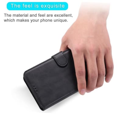 SKALO Moto G20/G30 Classic Pungetui - Sort