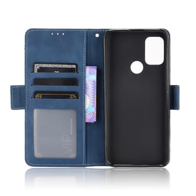 SKALO Moto G20/G30 6-RUM Pungetaske - Blå
