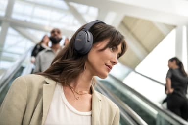 Bose QC45 QuietComfort 45 trådløse around-ear-høretelefoner (eclipse grey)