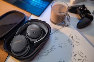 Bose QC45 QuietComfort 45 trådløse around-ear-høretelefoner (eclipse grey)
