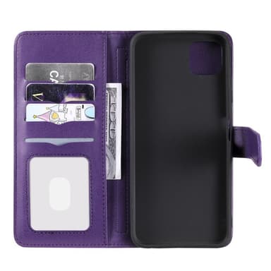 SKALO Samsung A22 5G 10-RUM Flip Cover - Lilla