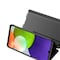 SKALO Samsung A22 5G Clear View Mirror Etui - Mørk lilla
