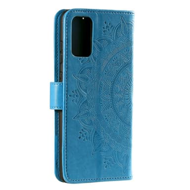 SKALO Samsung A52/A52s Mandala Flip Cover - Blå
