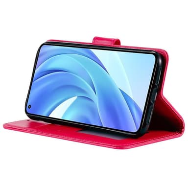 SKALO Xiaomi Mi 11 Lite Mandala Flip Cover - Cerise