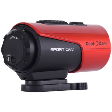 iON Cool iCam S3000 action-kamera - rød