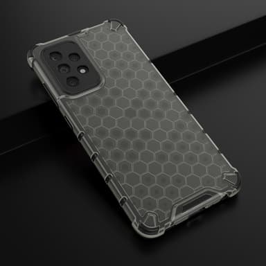 SKALO Samsung A52/A52s Stødsikker Honeycomb TPU Cover - Sort