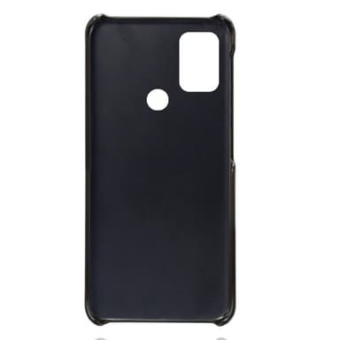 SKALO Moto G20/G30 PU-læder Kortholder Cover - Sort