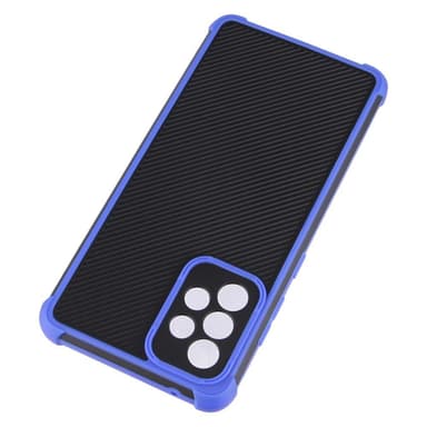 SKALO Samsung A52/A52s Armor Hybrid Bumper Cover - Blå