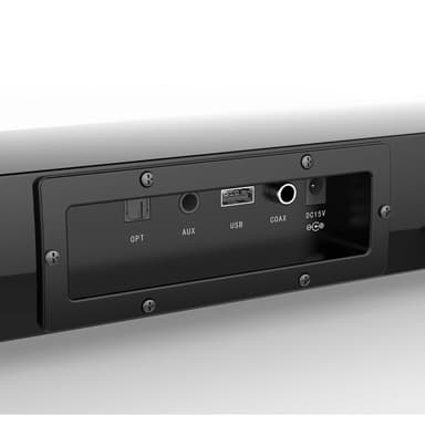 SR100 Plus Bluetooth Soundbar TV-højttaler Trådløs subwoofer med fjernbetjening
