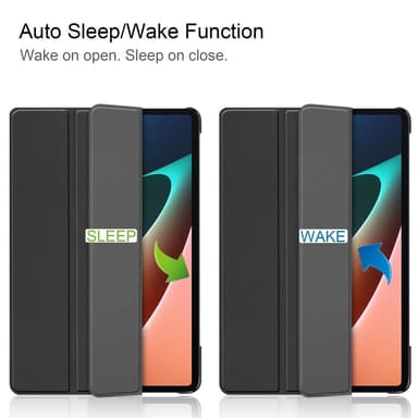 Xiaomi Pad 5 Stand Slim Fit Cover Sleep/Wake - Sort