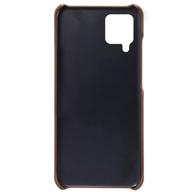 SKALO Samsung A22 4G PU-læder Kortholder Cover - Brun