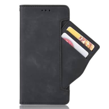 Motorola Edge 20 Lite Pung Stand Flip-telefonetui - Sort