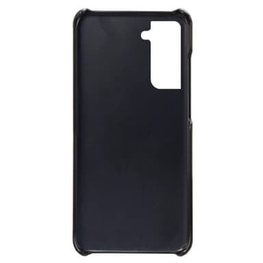 SKALO Samsung S22 PU-læder Kortholder Cover - Sort