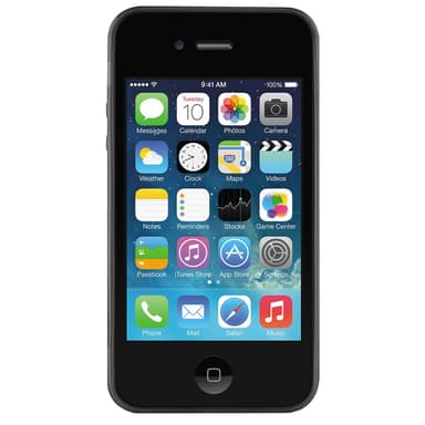 Puro 0.3 Cover til iPhone 4/4S - sort