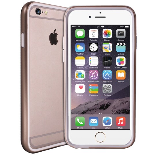 Puro Metallic Bumper til iPhone 6/6S Plus - guld