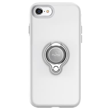 bringe handlingen Karu Dolke Puro Magnet Ring cover til iPhone 6/7/8/SE Gen. 2 (hvid) | Elgiganten