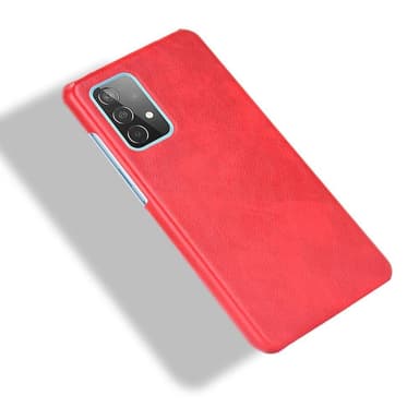SKALO Samsung A52/A52s PU-læder Cover - Rød