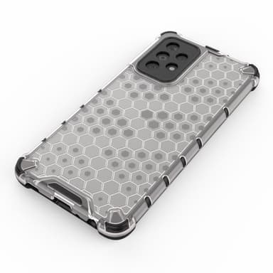 SKALO Samsung A52/A52s Stødsikker Honeycomb TPU Cover - Gennemsigtig