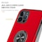 iPhone 13 Fingerring Kickstand Hybrid Taske - Rød
