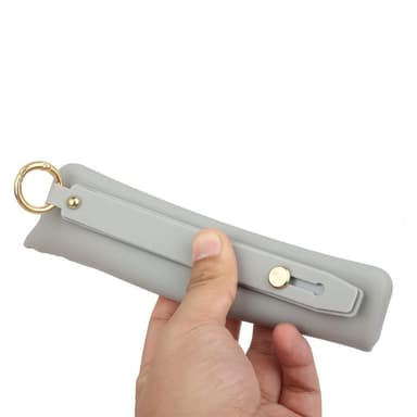SKALO Samsung A52/A52s Håndrem TPU-cover - Grå