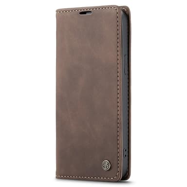 CASEME Retro tegnebog taske til iPhone 13 Pro - Kaffe