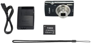 Canon Ixus 185 kompakt kamera (sort)
