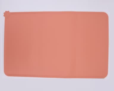 Måtte til madskål til kæledyr silikone Pink 48 × 30 cm