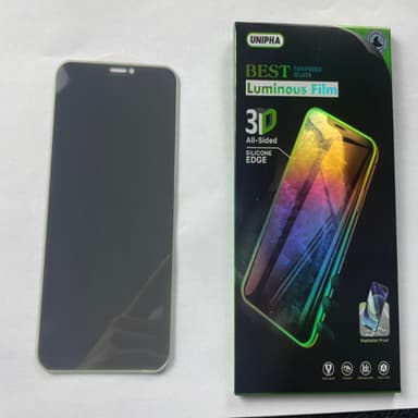 Luminous Privacy Screen Protector 3-Pack Gennemsigtig iPhone 13 Pro Max