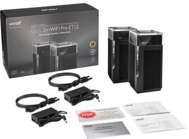 Asus ZenWiFi Pro ET12 router (2-pak)