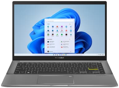 Asus VivoBook S 14 S433 i5/8/256 14" bærbar computer (light grey)