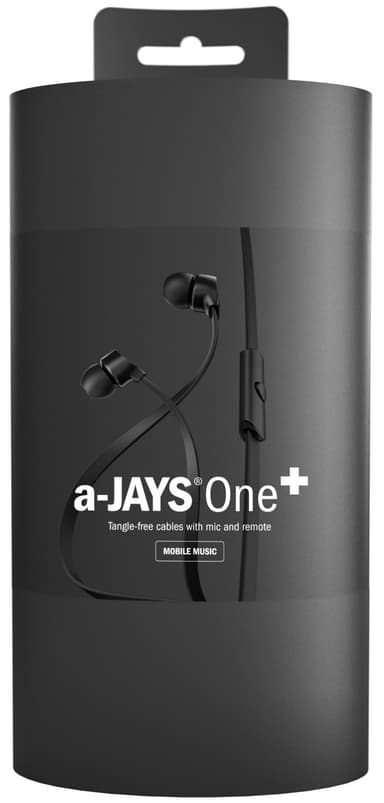 a-Jays One+ in-ear hovedtelefoner (sort)