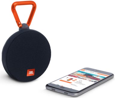 JBL Clip 2 trådløs højttaler - sort
