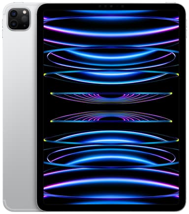 iPad Pro 11" 2022 256 GB WiFi + Cellular (sølv)